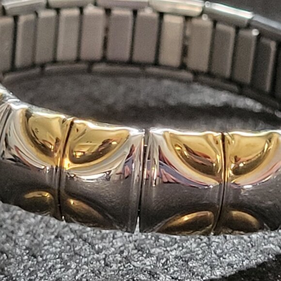 Timex Womens Indiglo Two-Tone Stainless Steel Expansion Band Analog Watch - Picture 3 of 4